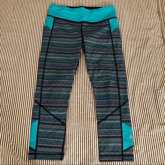 lululemon athletica Pants - Lululemon Pace Rival Crop size 8